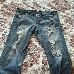 Hollister boyfriend jeans